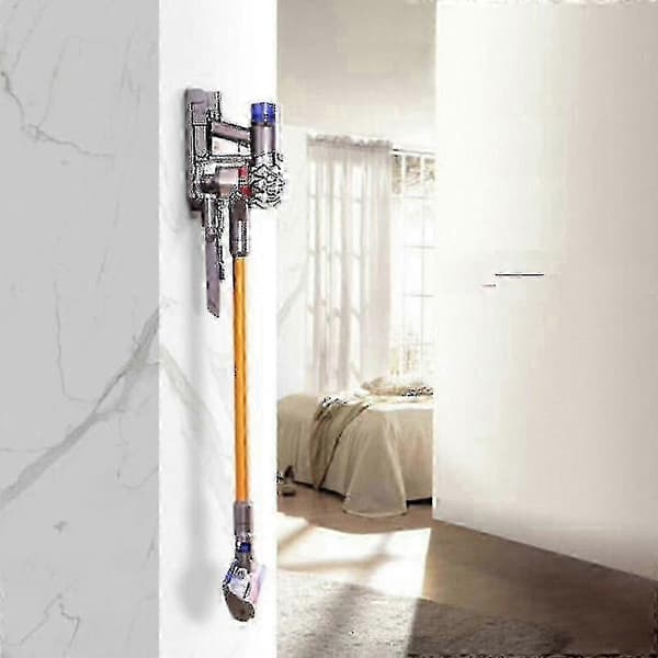 Dyson V7 V8 Väggdockningsladdstation med förvaring -