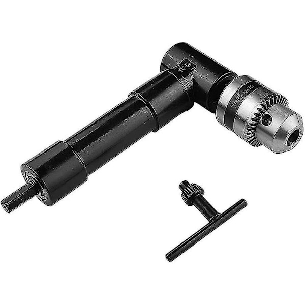 Vinkelborrchuck, 90 Självåtdragande Vinkelchuck, 1-10mm Elektrisk Axel, Borrförlängningsverktyg, för Trånga Utrymmen