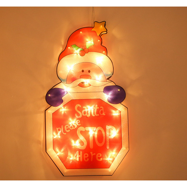 LED Juledekorationslys (Juleskjold)
