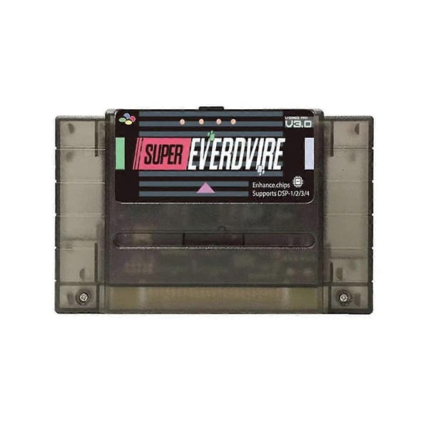 Super DSP Version Plus 3000 i 1 3.0/3.1 Spilkort til SNES USA 16 Bit Videospilkonsol B