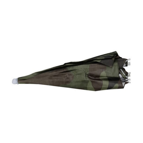 Solbeskyttelsesparaply, fiskeparaly, camouflagefarve, diameter 65 cm