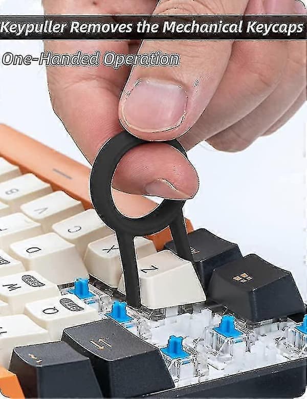 Kompakt 7-i-1 tastaturrensesæt til bærbar computer og pc-tilbehør