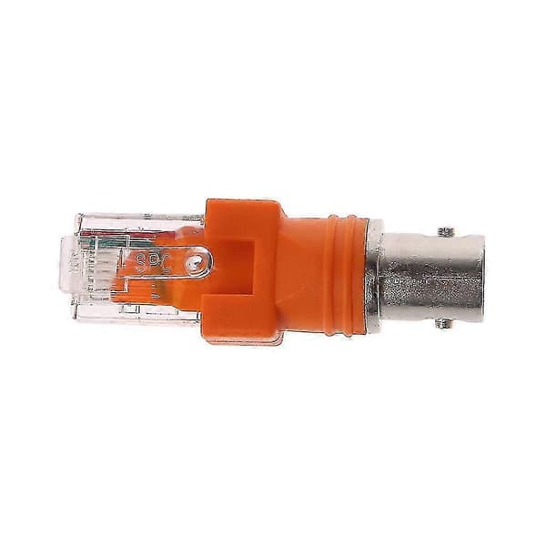 BNC til RJ45-adapter Holdbar chassismontering til skærmtilslutning