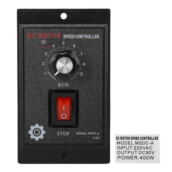 DC-moottorin nopeudensäädin 220 V AC sisääntulo 90 V DC ulostulo Moottorin säädinkytkin Normaali kiinteä Solid Normal
