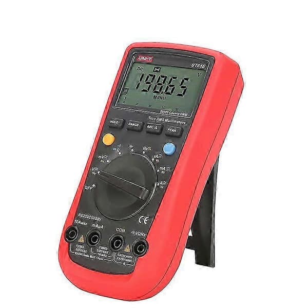 UNI-T UT61E Digital Multimeter True rms Auto Range UT61A/B/C/D AC DC NCV EF Data Hold Multimeter USB spännings- och strömmonitor UT61E UT61E