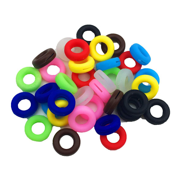 10 Par Glasögon Tillbehör Öronkrokar, Runda Silikon Glasögon Ärmar Halkfria Anti-fall Utomhus Glasögon Tillbehör (Rosa),