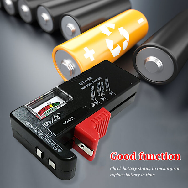 Digital Display Batteritester Detektor Pointer-168 Batteritestkort Emballage