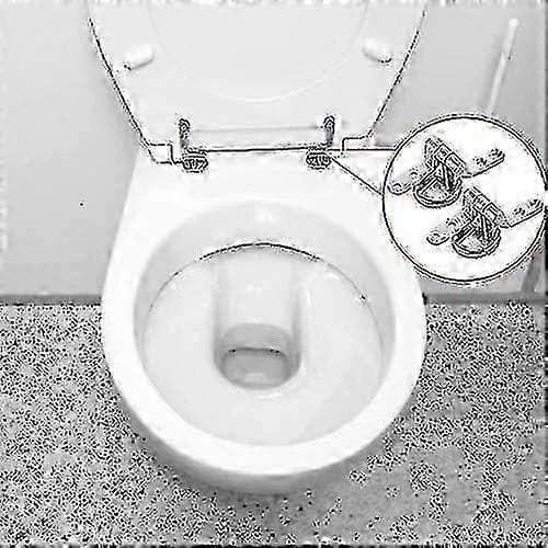 Toiletsædehængsler i rustfrit stål til udskiftning