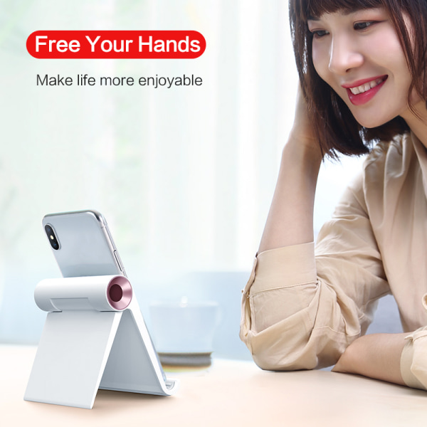 SmartDevil telefonhållare för iPhone hopfällbar telefonhållare silver-