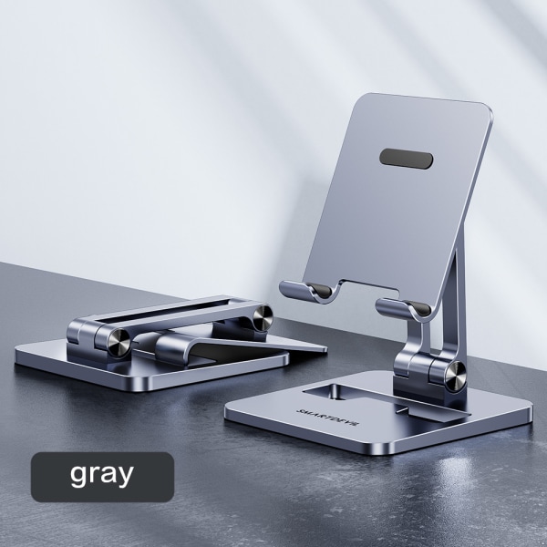 SmartDevil Metal Bordstelefonställ för iPhone iPad Justerbart grå