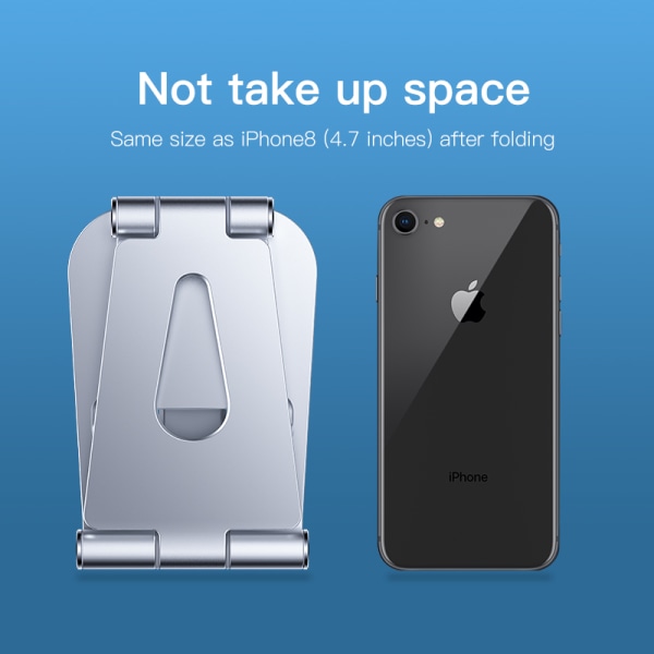 SmartDevil telefonhållare för iPhone 12 Pro Max hopfällbar grå