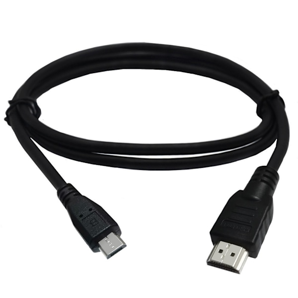 Micro USB til HDMI-kabel til Android-telefon, Micro USB til HDMI 1080P HDTV-adapter