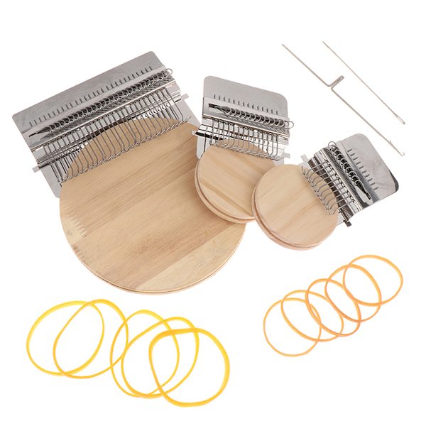 Mini Stop Loom Machine DIY Klädsömnad Liten Loom Liten Make 24-Pin