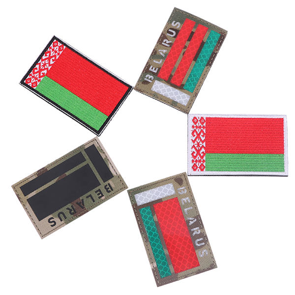 Russiske flag broderede patches hær militær patches taktiske D