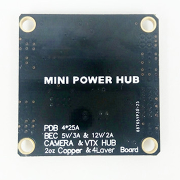 Matek Mini Power Hub Strömfördelningskort PDB med BEC 5V & 12V för FPV QAV250 ZMR250 Multikopter Quadcopter