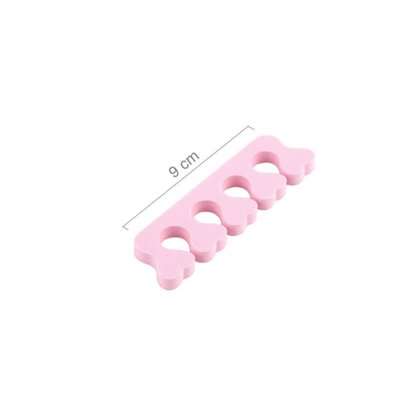 6 st skum tåseparatorer tåseparator pedikyr hjälp tånagellack nagel manikyr set
