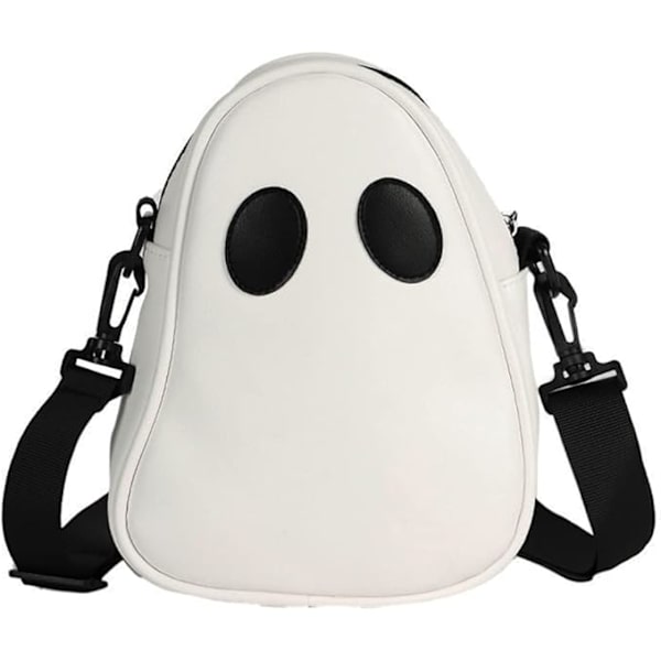 Nyhet Skulderveske Crossbody Veske Halloween Spøkelse Pung Feriefestgave Godteripose for Gutter Jenter White