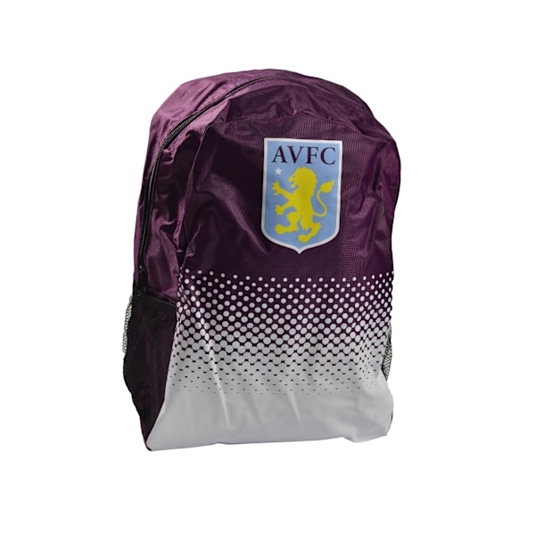 Aston Villa FC Fade -reppu Yksi koko Burgundi/Valkoinen Burgundi/Valkoinen Burgundy/White One Size