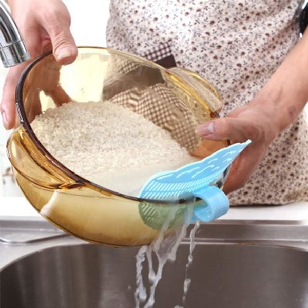 Ris Skylning Sigte Bønner Ærter Rengøring Sigte Si Strainer Kloak Strainer Gadget Køkken Klip Værktøjer