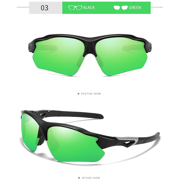 Dubery UV 400 polariserede sportssolbriller til mænd 2024 fashion solbriller 2024 4