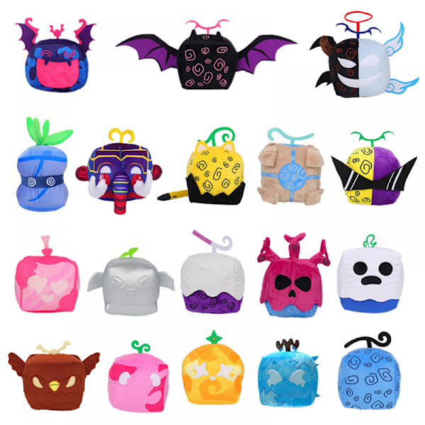 Blox Fruits Demonic Fruit plysjdukke kan være et flott valg som bursdagsgave til venner A