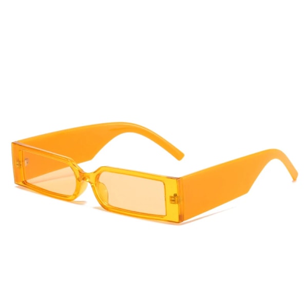 Twooo 21013 Muodikkaat aurinkolasit miehille sävyt Neliönmuotoiset aurinkolasit naisille C5 Orange / Orange designer women sunglasses