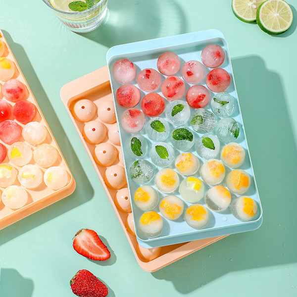 Ice Cube Tray Ice Trays for Freezer with Lid - Ice Cube Trays for Freezer with Ice Container