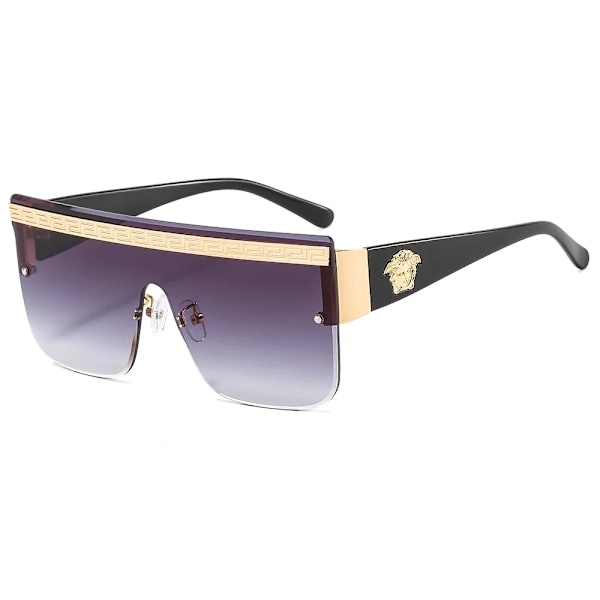 Varumärkes solglasögon Ultra lyx solglasögon Dam Överdimensionerade glasögon Herr UV400 Medusa solglasögon 2024 Ny design Produkter silver Fashion Sunglasses
