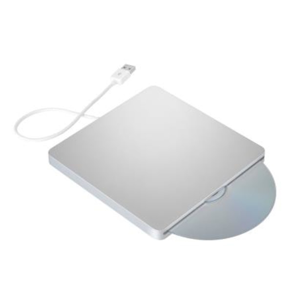 Ekstern USB CD / DVD-læser / -brænder kompatibel med Apple Mac