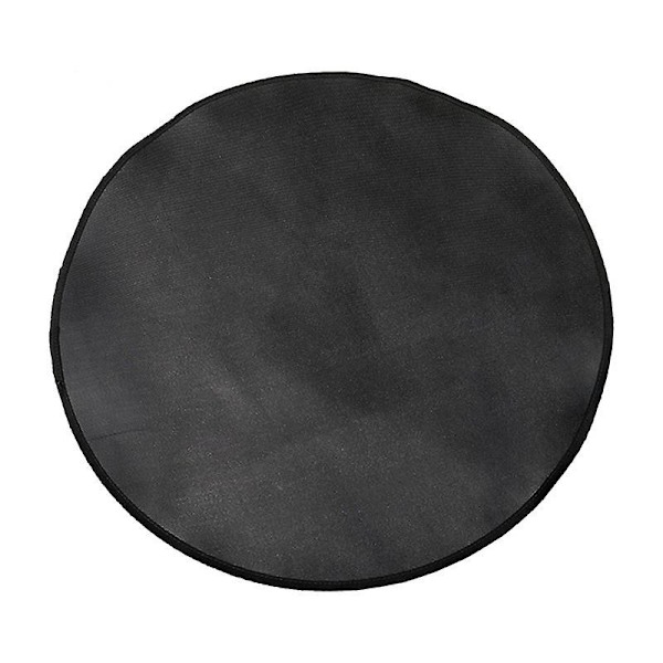 Deck Fire Pit Mat 36 Inch Round BBQ Mat 3 Layer Fireproof Heat Insulation Pad BBQ Floor Protector Mat