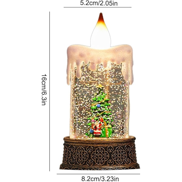 Flammeløse Julestjerner - Julestjerner | snøklodelampe | snøklodelykt | snømann flammeløse lys | harpiks snøfall Christmas tree