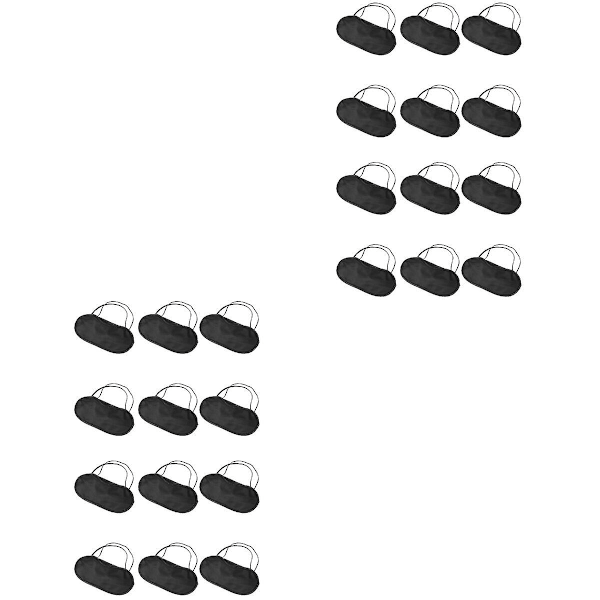 24 stk. sovemasker udendørs elastisk øjenbind skyggebeskyttelse øjenlapper 24 stk. 18,5X8X0,1cm 24 stk. 24 pcs 18.5X8X0.1cm