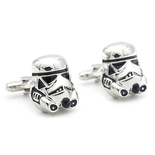 Tähtien sota Stormtrooper-solmioneulat hopeanvärisestä sinkkiseoksesta