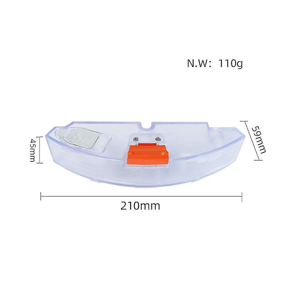 Roborock S7 T7S T7S Plus G10 -pölynimurin vesisäiliö, sähköinen ohjaussäiliö, varaosat