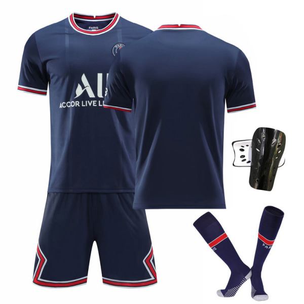 21-22 Pariisin kotipaita klassinen nro 30 tähti nro 10 Neymar nro 7 Mbappe jalkapalloasu Paris home ,no number,socks + gear 16#