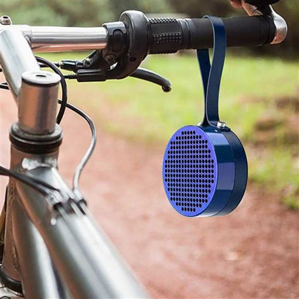 Bärbar Vattentät Bluetooth IPX7 Högtalare för Utomhusbruk - Blå