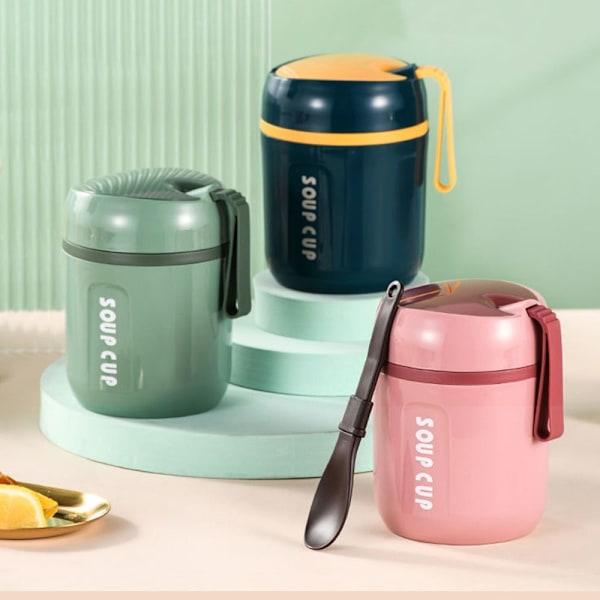 500ml Havregryn Kop Vandflaske BLÅ blue