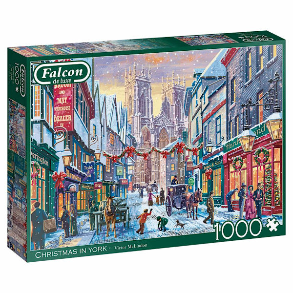 Falcon Jul i York Pussel 1000 bitar 11277 Multicolor multifärg