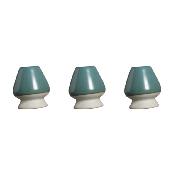 1/2/3 Handgjord Matcha Vispställ Te-ceremoni Teservis för Grönt 6 x 7cm 3-set 3Sets Green 6 x 7cm