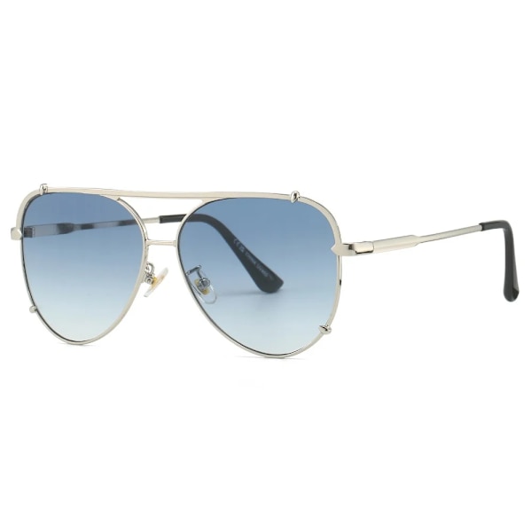 Trendikkäät aurinkolasit mukautetulla logolla, ylelliset UV400-aurinkolasit, tukkumyynti, metalliset aurinkolasit naisille ja miehille 2024 C4 fashion sunglasses