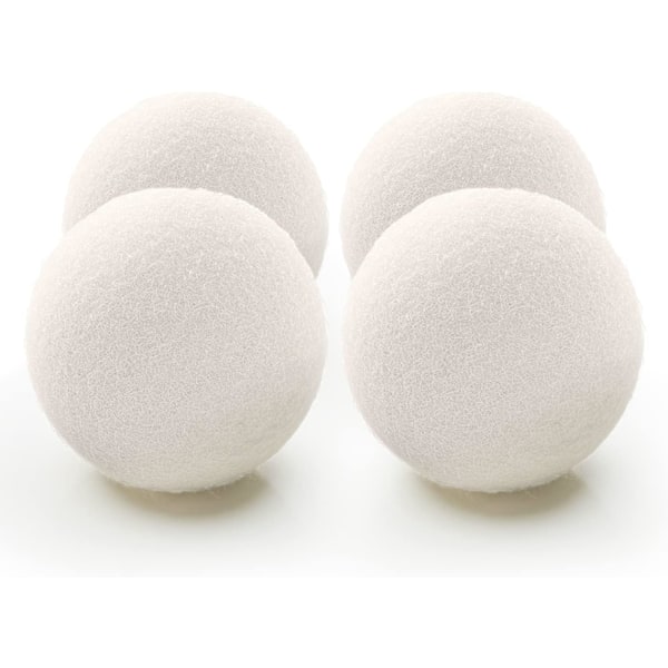 Torktumlare bollar, ylle tvättbollar, återanvändbara torktumlare bollar 4pc-7cm