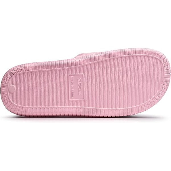 Suihkutossut, naisten ja miesten suihkuläpät, sandaalit uima-allassandaalit kotitossut liukumattomat sisäkylpyhuonekengät rantasandaalit pink