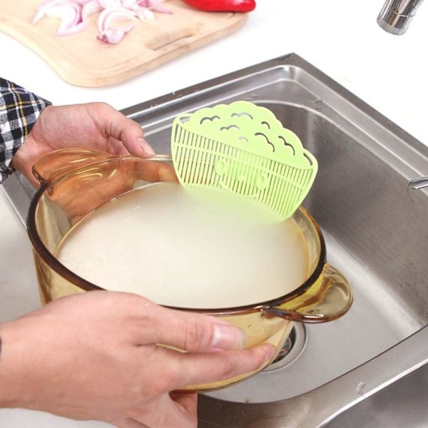 Ris Skylning Sigte Bønner Ærter Rengøring Sigte Si Strainer Kloak Strainer Gadget Køkken Klip Værktøjer