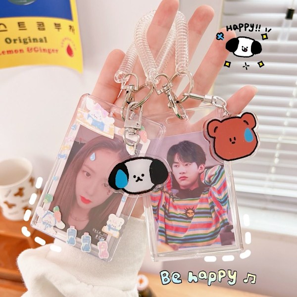 ID-kortin pidike Kpop-valokuvan pidike CAT CAT cat cat