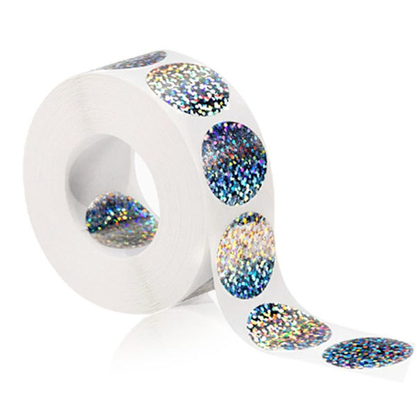 Peel Off Stickers Belægningsetiketter DIY Lotteri