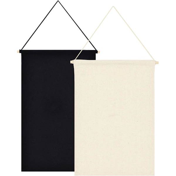 ginging Brosch Smyckeskrin Canvas Display Stativ Emallj Pin Display Banner Hållare Örhängen Halsband Glitter Pin Samling Organizer ( Rectangle Black+White