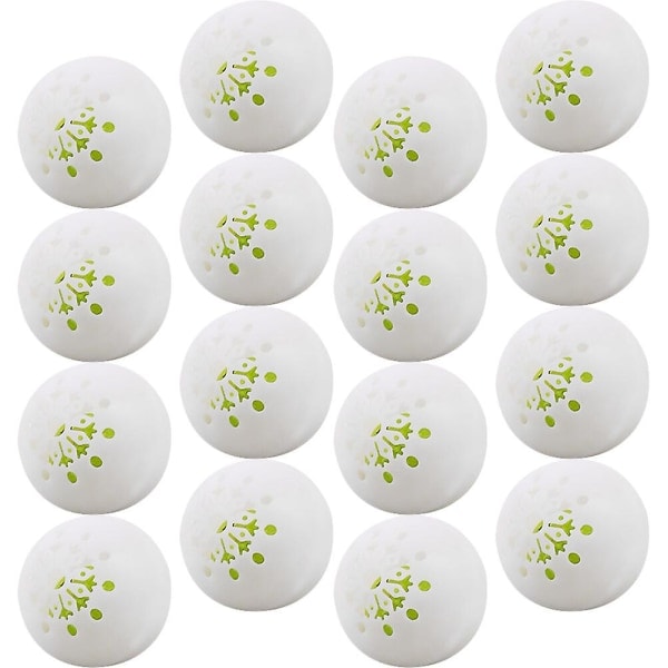 30 stk Air Fresher Hjem Sneaker Balls Sko Lukt Deodorizer Sko Duft Balls Sko Deodorizer Balls Bulk Hvit 24ST 4X4X4CM