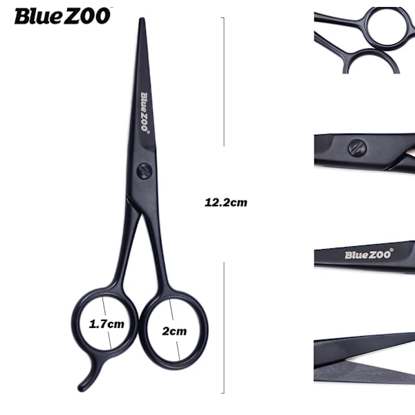 Ammattimaiset kampaamoleikkurit 12,2 CM Salon ruostumattomasta teräksestä