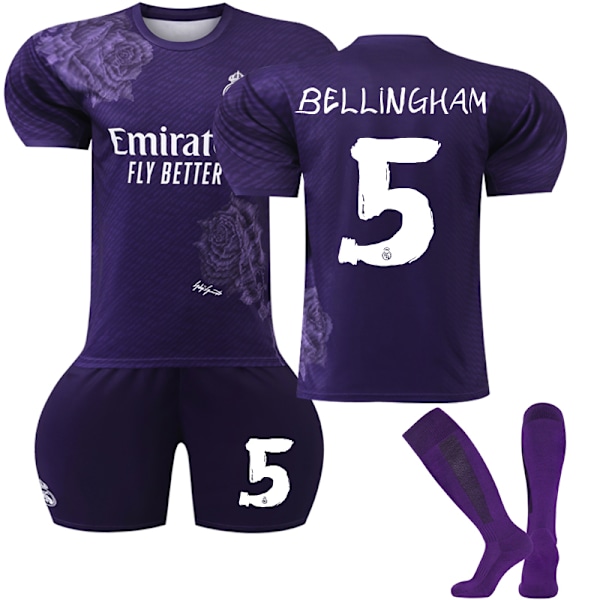 Real Madrid Special Edition Børnefodboldtrøje nr. 5 Bellingham 18