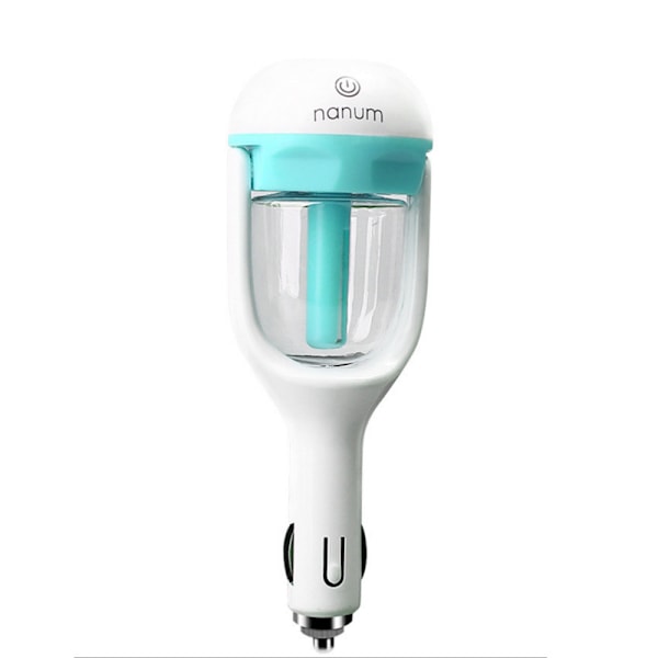 1 kpl Auton Aromaterapiadiffuusori Kosteutin Sininen - Mini Kannettava Aromaterapiadiffuusori Kosteutin Ilmadiffuusori Ilmanpuhdistin Auton Osia